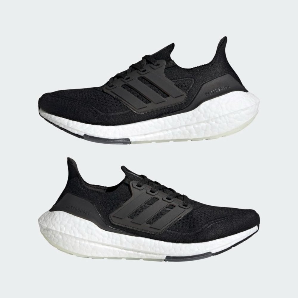 Adidas Running Ultraboost 21 W Women's Size 6.5 US Color Black White Boo…